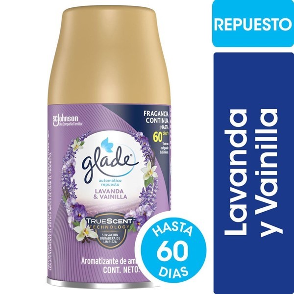 Aromatizante De Ambientes Automático Glade Lavanda Y Vainilla Repuesto 175gr #1 Aromatizante De Ambientes Automático Glade Lavanda Y Vainilla Repuesto 175gr #1