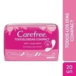 Protector Diario Carefree Compact 20u #1