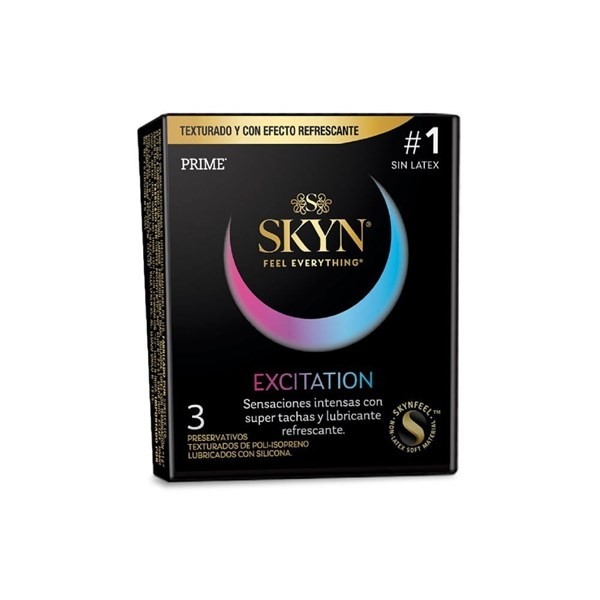 Preservativo Prime Skyn Excitation x 3 un #1