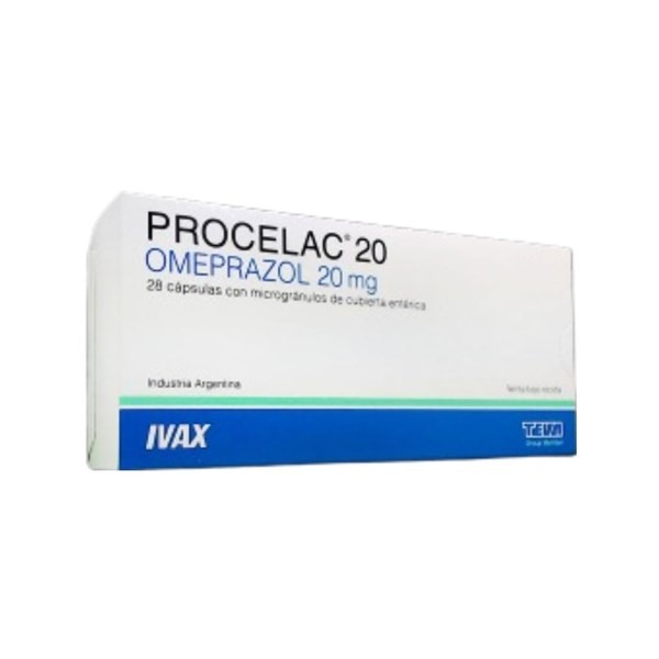 Teva Procelac Omeprazol 20 Mg x 28 Cáps #1