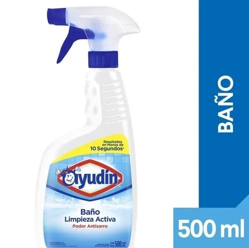 Ayudín Gatillo Limpieza Activa Baño Poder Antisarro
