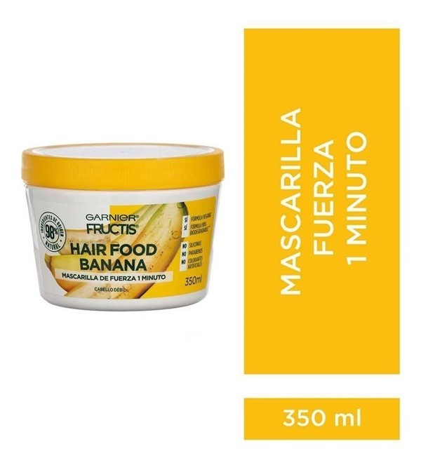 Fructis Hair Food Mascarilla Banana 350 ml alt