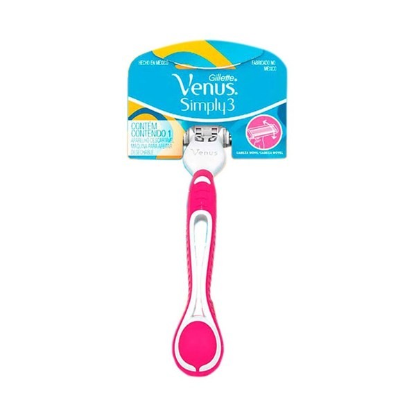 Máquina Desechable 3 Simply Venus Gillette X 1 Uni #1