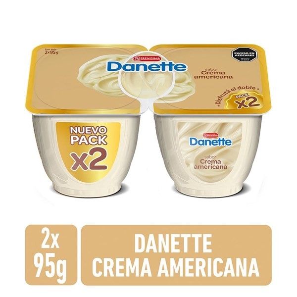 Postre Crema Americana x 190 Grs Danette #1