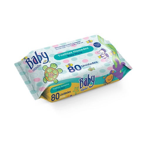 Algabo Baby Toallitas Humedas (80 Unidades) #1