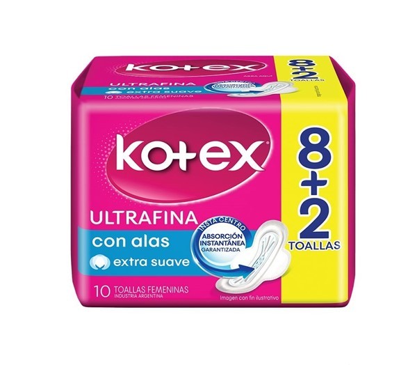 Toallas Femeninas Kotex Ultrafina x 10 un #1