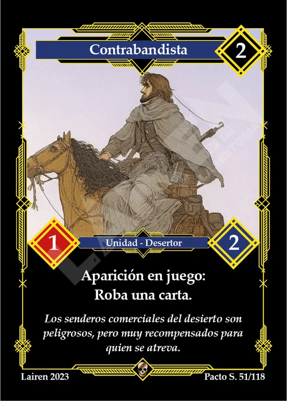 051 Contrabandista 1ra Edicion - Coste 2