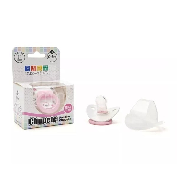 Baby Innovation Chupete Fisiologico Premium S de 0 a 6 meses Rosa
