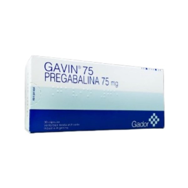Gador Gavin Pregabalina 75 Mg x 30 Caps #1