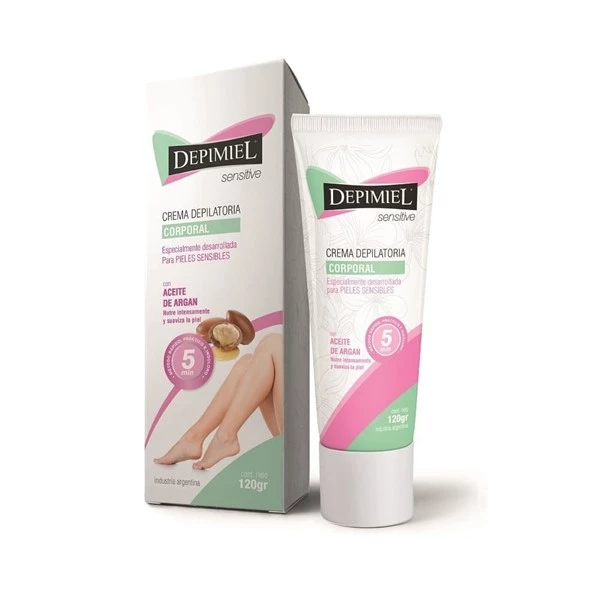 Depimiel Crema Depilatoria Para Cuerpo Sensitive 120 gr
