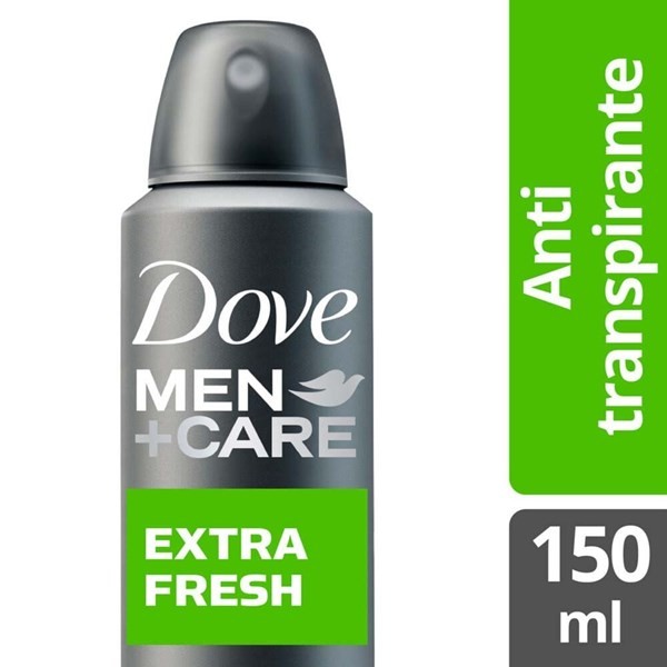 Desodorante Antitranspirante Dove Men Extra Fresh en Aerosol 150 ml #1
