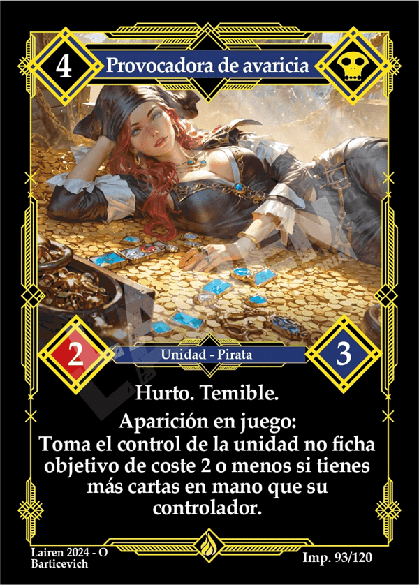 093 Provocadora De La Avaricia - Coste 4
