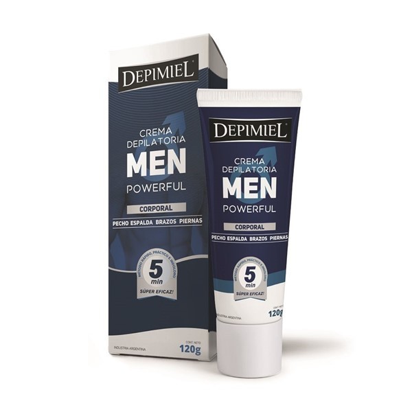 Crema Depilatoria Depimiel Men Para Cuerpo X 120 G