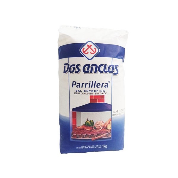 Sal Entrefina Dos Anclas 1 kg