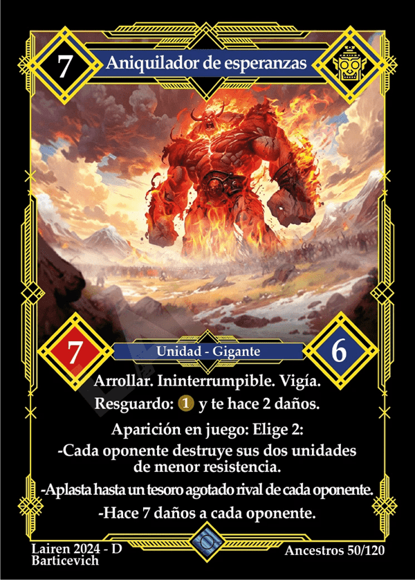 50 Aniquilador De Esperanzas - Coste 7