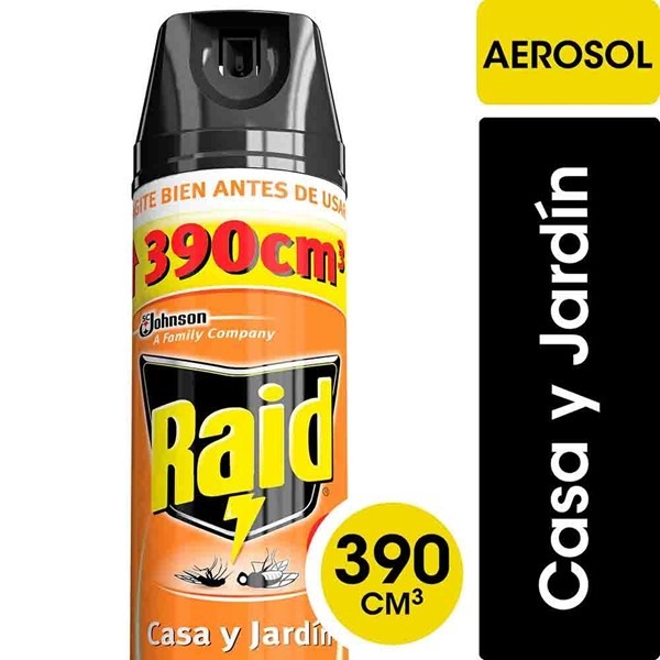 Raid Aerosol Casa Y Jardin 390 Ml alt