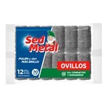 Ovillos de Lana de Acero Sed Metal 12U #1