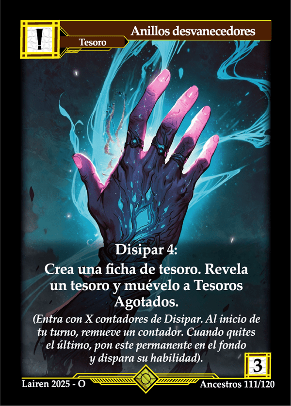 111 Anillos Desvanecedores Precon Djinn/Soldado