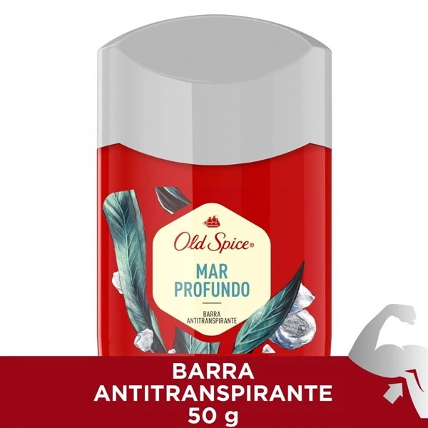 Old Spice Antitranspirante en Barra Mar Profundo 50 gr