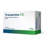 Transamina 250 mg 30 capsulas | Ácido tranexámico #1