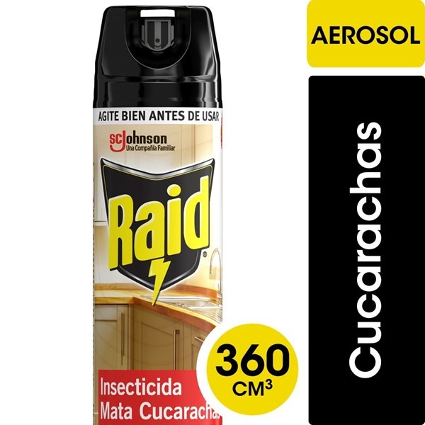Raid Insecticida Mata Cucarachas