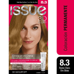 Issue Kit Coloración Permanente 3D Gloss N° 8.3 Rubio Claro Oro #1