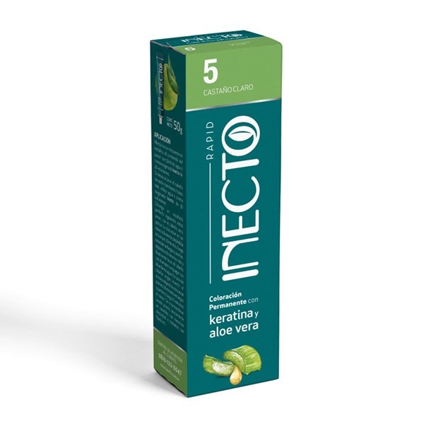 Inecto Coloracion en Pomo Rapid 5 Castaño Claro #1