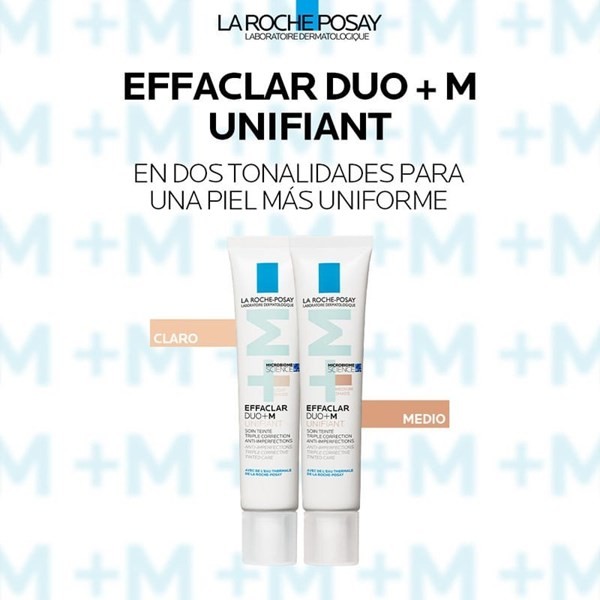 Crema Correctora La Roche Posay Effaclar Duo + Unifiant Light x 40 ml alt