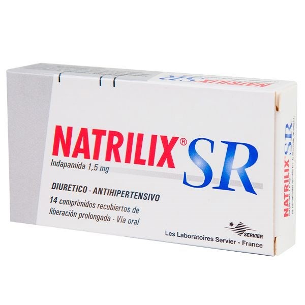 Natrilix Sr 1.5 Mg |14 Comprimidos | Indapamida #1
