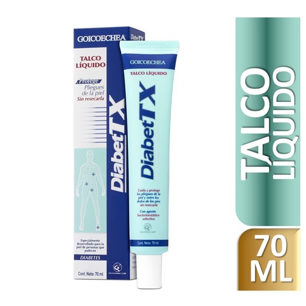 Goicoechea Talco Liquido Diabetex 70 ml #1