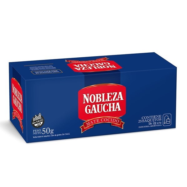 Mate Cocido Nobleza Gaucha En Saquitos 25u #1