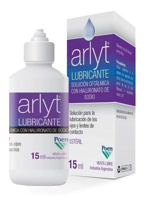 Arlyt Lubricante Con Hialuronato de Sodio 15 ml