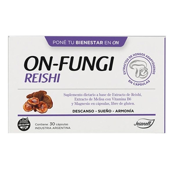 Suplemento Dietario On-Fungi Reishi x 30 Cápsulas #1