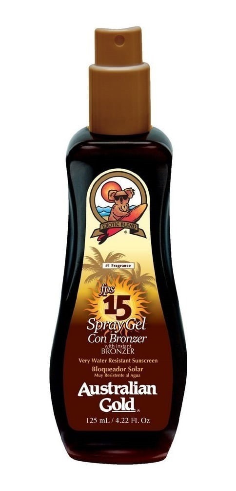 Australian Gold Gel Bronzer Protector Spf15 Spray 125 ml #1