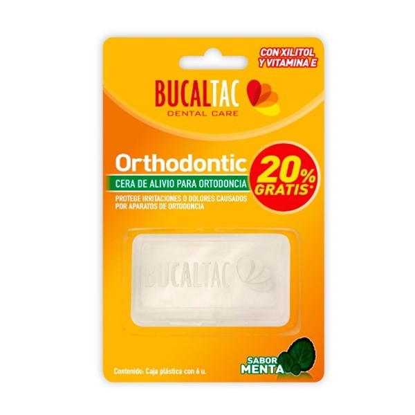Bucal Tac Cera Ortodoncia Menta