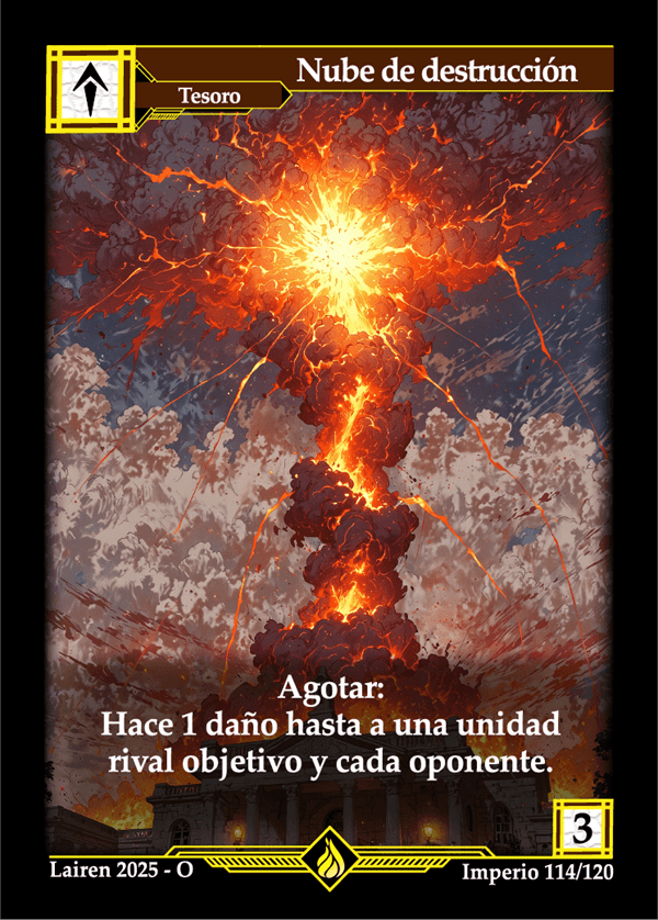 114 Nube De Destruccion  Precon Enano/Desertor