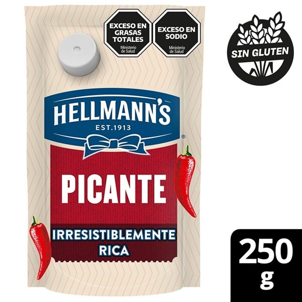Salsa Picante Hellmanns 250 Gr. #1