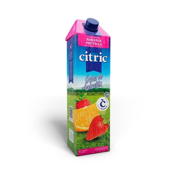 Jugo Citric Naranja Frutilla 1 L