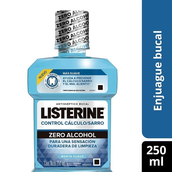 Antiséptico Bucal Listerine Anti-Sarro Zero x 250 ml alt