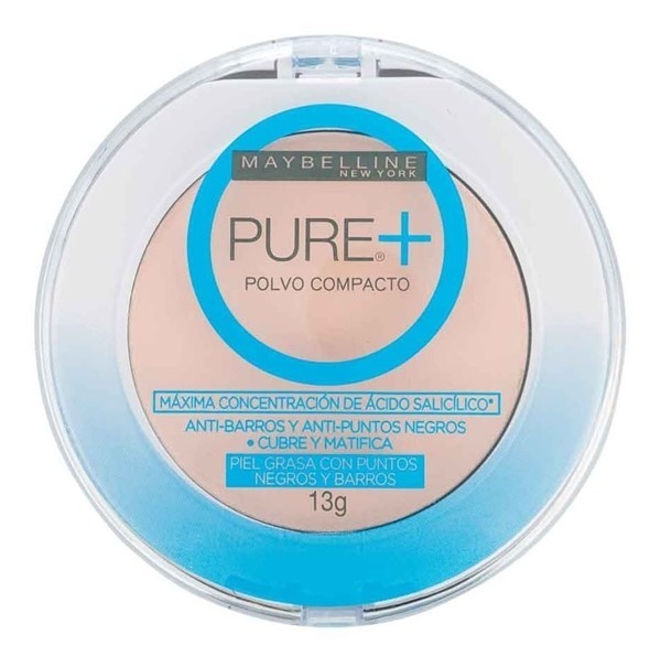Maybelline Polvo Compacto Pure Make Piel Grasa Dorado Único #1