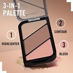 Rimmel Paleta Kate Esculpidora 002 coral Glow #4