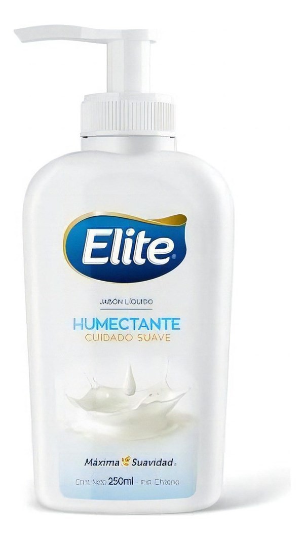 JABON LIQUIDO ELITE HUMECTANTE 250ML C/VALVULA #1