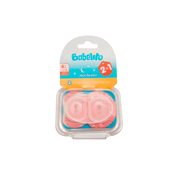 Chupete Babelito Redondo Luminoso T2 x 2 Unid.