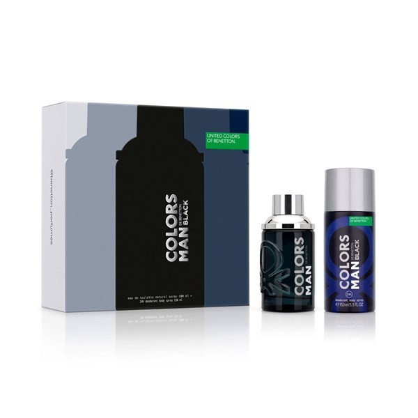 Benetton Colors Black Man Edt Presentación Fragancias 100 ml #1