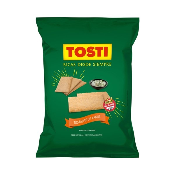 Galleta De Arroz Tosti Clásica 110 G. #1