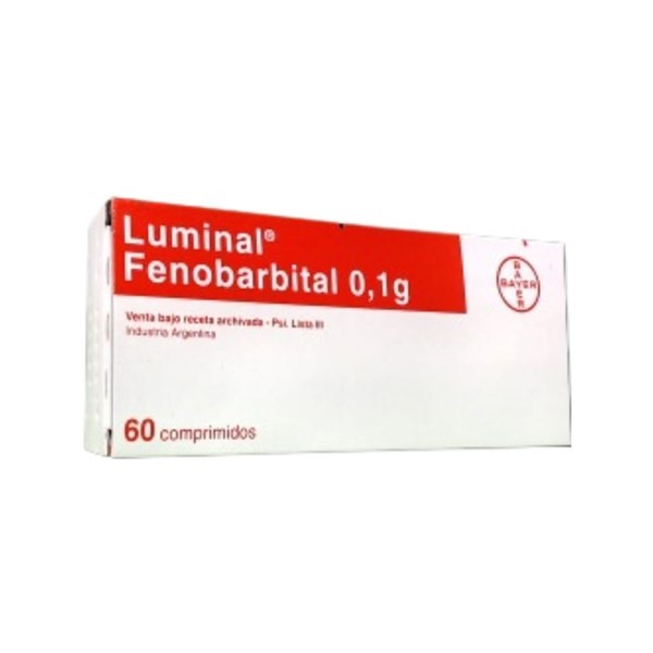 Bayer Luminal Fenobarbital x 60 Comp #1