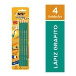Bic Evolution Lápiz Grafito Hb 4 Unidades #1