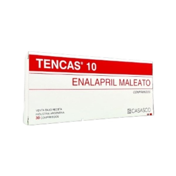 Casasco Tencas Enalapril 10 Mg x 30 Comp #1