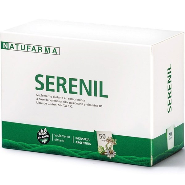 Natufarma Suplemento Dietario Serenil (50 Comprimidos) alt