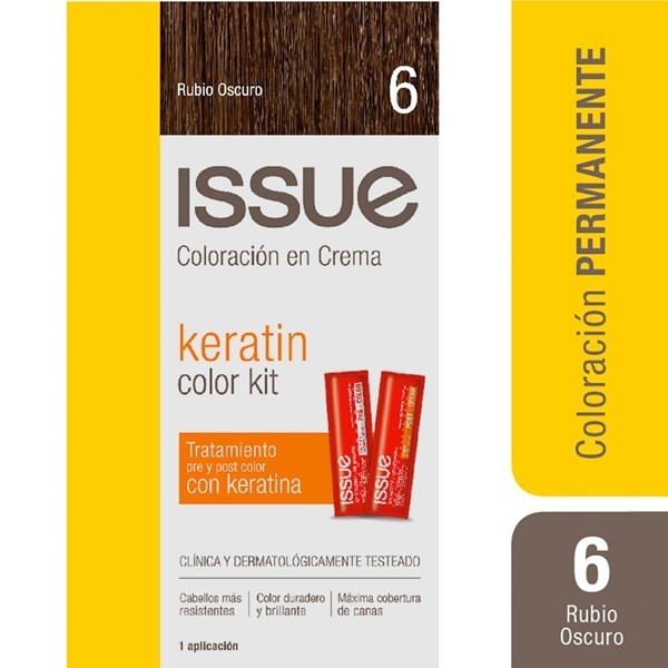 Issue Keratin Color 6 Rubio Oscuro #1